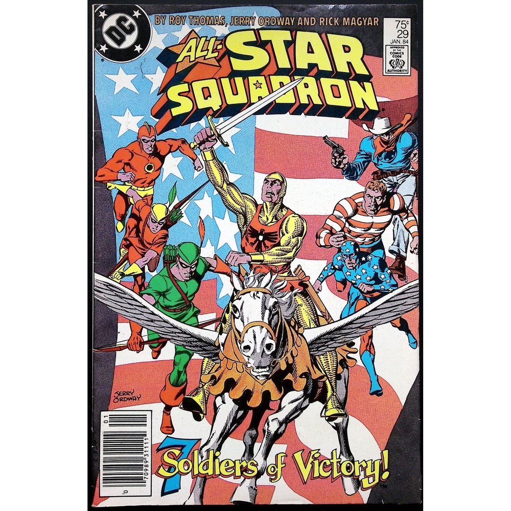 DC Comics Comic Book All-Star Squadron‎ #29 Seven Soldiers of Victory 1984 VF